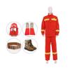 Traje de Algodón Grueso para Combate de Incendios Forestales de Cinco Piezas Camuflaje Traje de Combate de Incendios 5 Traje Protector Ignífugo para Combate de Incendios