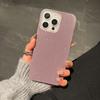 Adecuado para iPhone 18 Nuevo Estuche Brillante Transfronterizo para Teléfono, Estuche Protector Simple de Color Sólido de Gama Alta para Teléfono Apple 17