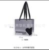 Nueva bolsa tote cuadrada con espejo para ramo, bolsa de regalo de San Valentín, bolsa de papel para arreglo floral de florista, bolsa tote