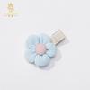 Novos acessórios de cabelo fofos para crianças, grampos de cabelo de flores para bebês, presilha lateral para meninas, acessórios de cabeça de girassol em cores doces para meninas