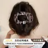 Pinza de pelo elegante para mujer, pinza de torsión de alta gama para la parte posterior de la cabeza, pasador floral, accesorio para el cabello, pinza de pico de pato