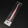 Pinça para Cílios Postiços Sem Cola, Pinça para Extensão de Cílios, Pinça de Aço Inoxidável, Pinça para Miçangas, Presilhas Douradas de Pena para Cílios, Ferramentas de Beleza