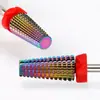 Venta caliente transfronteriza cabeza plana acero de tungsteno color plateado cabeza pulidora de uñas removedor de uñas herramientas de pulido de diamante