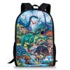 Mochila Escolar Animal Dinosaurio 1417 pulgadas Primaria y Secundaria Jardín de Niños Mochila Impermeable Mochila Grande Dropshipping