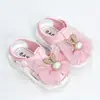 Sandalias para Niñas para Verano, Zapatos de Caminar Cerrados con Encaje de Princesa para Niños Pequeños, Suministro Directo del Fabricante, Zapatos al por Mayor de Comercio Exterior para Comercio Electrónico