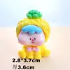 Acessórios de Resina 3D Frutas Multimeninas Quarta Geração DIY Micro-Paisagem Chaveiro Carro Transmissão Ao Vivo Saco Surpresa Jogo de Combinar