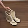 Chanclas de cuña con plataforma, sandalias romanas, botines para mujer, nuevas sandalias tipo pantalón de verano 2026
