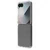 Adequado para a capa do telefone Samsung Z Flip 8, transparente, fina e amigável à pele LeReach
