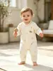 Ropa de Gateo Súper Linda para Bebés Animalitos Pequeños Primavera y Otoño Algodón 100% de Grado A Costura Sin Huesos Body Lindo de Manga Larga para Bebé