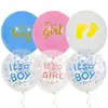 Globos de Látex de 12 Pulgadas de Revelación de Género con Signo de Interrogación Niño Niña NiñooNiña Globos de Fiesta Sorpresa Venta al por Mayor