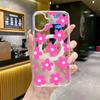 Funda Floral Simple de Verano para Teléfono para Apple 15, Funda Transparente Magnética de Gama Alta para 16, Funda Anticaídas para 13Pm