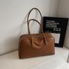 Bolso Maletín Estilo Universitario Vintage para Mujer Invierno 2024 Nueva Llegada Moda Coreana Bolso de Hombro de Gran Capacidad Bolso General