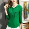 Nueva Camiseta de Manga Larga para Mujer Verano 2026, Camiseta Casual con Capucha Estilo Coreano, Top Versátil con Letras para Mujer