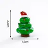 Lindo Papá Noel Muñeco de Nieve Alce Muñeco de Animal Pequeño Lindo Casa de Muñecas DIY Accesorios de Decoración Adornos Pequeños