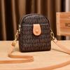 Bolsas Bolsas para Mujer Bolsas para Teléfono Móvil para Mujer 2025 Nuevas Bolsas Diagonales para Teléfono Móvil Pu Más Fáciles de Combinar Bolsas para Mujer Bolsos Pequeños de Hombro de Mano Venta al por Mayor