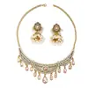 Joyería Popular Transfronteriza de Amazon Collares y Pendientes Populares Europeos y Americanos Estilo Étnico Lujo Accesible Conjunto de Collares de Gama Alta