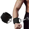 Correa de asistencia con anillo triangular para peso muerto transfronterizo, guantes de fitness, levantamiento de pesas, dominadas, entrenamiento en barra única, correa de soporte para la muñeca
