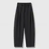 Moda Verão Versátil Tendência Confortável Estiloso Simples Cor Sólida Masculino Estiloso Mais Vendido Levemente Curvo Casual Calça Comprida