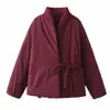 Moda Europea y Americana Transfronteriza Aliexpress Artículo Más Vendido Chaqueta Casual Larga de Manga Larga Estilo Kimono de Dos Botones Tricolor
