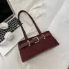 Chao este año 2026 elegante moderna popular versátil moderna bolsa para mujer axila un solo hombro para ir al trabajo bolsa esmerilada