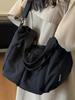 Transfronterizo 2026 Nueva Bolsa de Gran Capacidad Bolso de Hombro de Moda Estilo Coreano Bolso Cruzado de Gran Capacidad Bolso de Lona Estilo Ropa de Trabajo