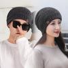 Gorro de Invierno de Lana Chenilla para Exterior a Prueba de Frío con Protección para las Orejas Gorro de Punto para Hombre y Mujer Ciclismo Forrado de Polar Cálido Tipo Pulóver
