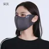 Máscara Facial Ácido Hialurônico 3D Sem Marcas para Mulheres Bonitas em Ciclismo ao Ar Livre no Inverno Proteção Frio Máscara Protetora Solar UPF50
