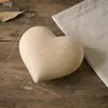 Material de Pintura DIY Embryón de Madera para Comestibles Adornos de Animales Lindos Decoración de Escritorio para el Hogar Embryón Blanco Embryón Rugoso Original