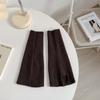 Cubiertas de Calcetines Tejidas Subcultura Y2K Estilo JK Japonés Estilo Academia Calentadores de Piernas Otoño e Invierno Calcetines Caídos Calcetines Largos para Mujer Doble Aguja