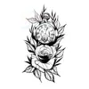 Pegatinas de Tatuaje Pequeñas Frescas Impermeables Nuevas Transfronterizas en Varios Colores, Dragón, Tigre, León, Flores, Se Pueden Combinar de Cualquier Manera