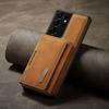 Ventas Directas de Fábrica M2 Adecuado para Samsung S21 Ultra Funda para Teléfono con Tarjeta Magnética S25 Ultra Funda Protectora de Cuero