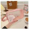 Bolsa de Cosméticos Nueva de Alta Calidad 2025 PVC Impermeable Dibujos Animados Anime Bolsa de Almacenamiento Bolso de Mano Portátil para Mujer para Salir