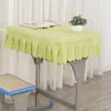 Funda para Escritorio de Estudiante de Primaria, Tela para Escritorio y Silla Escolar de Aula, Funda Individual Azul Real y Verde para Escritorio 40X60 Sin Falda