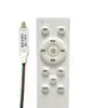 Controlador de meteoros ducha de meteoros de boda espaciado longitud ajustable controlador de flujo control remoto inalámbrico sin cables