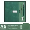 Caja de Regalo Set de Cuadernos A5 Venta al por Mayor Oficina Snap-On Bloc de Notas con Impresión de Logo Cubierta de Imitación de Cuero Portátil