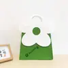 Bolsa de Feltro Personalizada Ano do Carneiro 2026 Novo Estilo Espessa Grande Capacidade Bolsa Tote Criativa Presente de Ano Novo Bolsa Tote da Moda