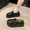 Zapatos peludos para mujer para usar al aire libre, nueva colección otoño e invierno 2026, botines slip-on estilo Birkenstock de suela gruesa, forrados de felpa para abrigar, botas de nieve, zapatos de algodón