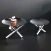 Soporte Trigonal de Metal Creativo de Pie Plato de Frutas Maceta de Frutas Decoraciones Habitación Modelo Mesa de Comedor Bandeja Plato de Almacenamiento Adornos