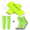 Juego de Calcetines con Espinilleras de Fútbol Transfronterizo, Juego de Tres Piezas, Calcetines de Agarre para Fútbol, Mangas de Compresión para Piernas, Protectores para Pantorrillas, Venta al por Mayor Personalizada