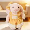 Solo Ropa de Muñeca/Ropa Hecha a Mano para Muñeca Conejo Jc Bonnie, Pijama, Vestido Mismo Estilo del Pequeño Libro Rojo, Conjunto para Muñeca de 32cm, Lindo