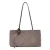 Bolso de Hombro Casual de Gamuza Mate para Mujer, Nuevo Modelo 2026, Bolso Grande de Alta Gama para el Trabajo y el Uso Diario