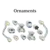 Dijes para Zapatos de Cocodrilo Corazón del Océano con Concha de Perla Estrella de Mar Accesorios de Decoración DIY Estilo Playa Ins