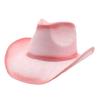 Chapéu de cowboy de fábrica pode ser combinado com cinto decorativo vestido cinto de roupa faça você mesmo chapéu de palha chapéu redondo acessórios de cinto cinto