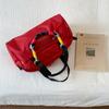Bolsa de Nylon Feminina Grande Capacidade 2025 Novo Verão Versátil Bolsa Transversal Design de Nicho Estilo Coreano Bolsa Travesseiro para Trabalho