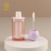 Tubo vacío de brillo labial de 3,5 ml con tapa redonda, cuadrado y redondo, para brillo labial, subembotellado de brillo labial, accesorios para tubos de lápiz labial, aceite labial, tubo vacío.