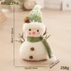 Novo enfeite de rena de pelúcia transfronteiriço para decoração de mesa, boneco de boneco de neve, decoração de feriado