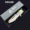Presentes de Periféricos de Jogo Delta Polaris Arma Telescópica Bidirecional Modelo Faca de Corrida Mouse Frio Brinquedo Presente