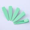 Pinza de Pato con Forma de Gota de Agua Mate Macaron, Pasador Básico de Color Sólido, Accesorio Simple para el Cabello para Niñas