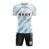 Traje de Fútbol Jersey Personalizado Traje de Entrenamiento para Adultos y Niños Verano Manga Corta Juego Profesional Traje de Fútbol Explosiones Escolares Traje de Fútbol