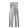 Pantalones de Pierna Ancha Ligeros de Seda Helada de Talla Grande para Verano, Pantalones Transpirables a Prueba de Mosquitos, Pantalones a Prueba de Mosquitos para Adultos